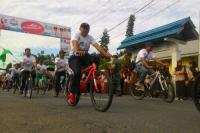 Inilah Situasi Gowes Pesona Nusantara di Bolaang Mongondow