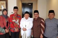 Produser Film Naura dan Genk Juara Temui Ketum MUI