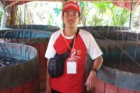 Berkat Pelatihan Kemenpora, Ilmu Ternak Lele Bioflok Radityo Bertambah