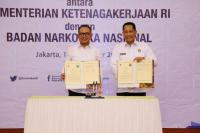 Cegah Peredaran Narkoba di Kalangan Pekerja, Kemnaker Gandeng BNN