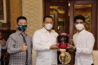 Temui Andi Farid, Bamsoet Harap Makin Banyak Pembalap Muda Indonesia