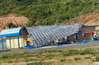 Bandara Siau Gagal Diresmikan Presiden Akibat Ambruk