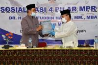 Sosialisasi Empat Pilar MPR, Syarief Hasan Minta Santri Jangan Berhenti Tuntut Ilmu