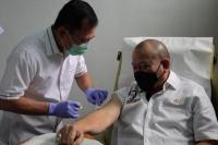 Dukung Karya Anak Bangsa, LaNyalla Suntik Vaksin Nusantara