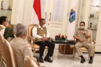 DKI dan BNPB Berkomitmen Tingkatkan Sinergi Menangani Pandemi Covid 19
