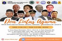 Ikhtiar Menghadapi Pandemi, Anies Bersama Tokoh Lintas Agama Panjatkan Do`a