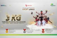 Pegadaian Guyur Atlet Berprestasi Olimpiade Tokyo dengan Tabungan Emas 