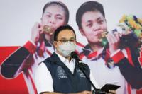 Gubernur Anies Resmikan Gedung Sasana Emas Greysia-Apriani