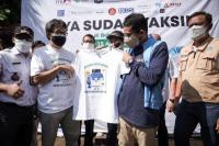 Sandi Tinjau Sentra Vaksinasi Bagi Pelaku Pariwisata Dan Ekraf Di Cilandak