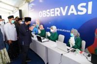 Erick Thohir Tinjau Vaksinasi Santri Di Ponpes Khas Kempek Cirebon