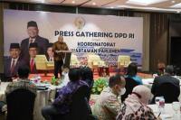 Kepada Wartawan Parlemen, LaNyalla Tegaskan DPD akan Diperkuat Lewat Amandemen Konstitusi