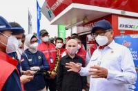 Pastikan BBM Aman, Menteri ESDM Sidak SPBU