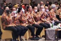 Ketua MPRDampingi Presiden Joko Widodo Buka Munas HIPMI XVII di Surakarta