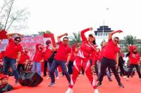 Kang Emil Sampaikan Pantun Usai Senam Sicita PDIP