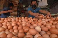 Hari Ini, Telur Rp32.600 per Kg dan Bawang Putih Rp39.350 per Kg