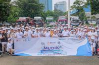 Bulog Berangkatkan 300 Peserta Mudik Gratis BUMN 2023