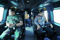 Layani Pemudik Agar Tetap Kondusif, Kapolri dan Panglima TNI Pantau Via Helikopter