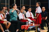 Kala Jokowi Ditanya Anak Papua Soal Pilih IKN di Kalimatan