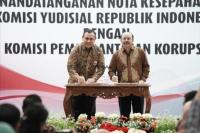 KPK Teken MoU dengan KY,  Perkuat Sinergitas Antikorupsi Sektor Peradilan