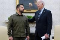 Di Washington, Zelenskiy Minta Bantuan Militer kepada Kongres dan Biden