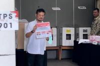 SYL, Hasbi Hasan, hingga Rafael Alun Nyoblos di TPS Rutan KPK