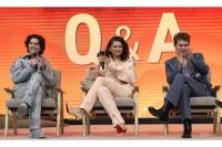 Kompak dan Matching! Gaya Kembaran Zendaya dan Timothee Chalamet Promosikan Dune: Part Two