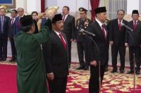 Jokowi Resmi Lantik Hadi Tjahjanto Jadi Menko Polhukam