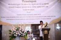 Sekjen DPR Tutup Acara MTQ dan Beri Santunan Anak Yatim