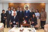 Komisi I DPR Bahas Kerja Sama HAM dan Demokrasi dengan Parlemen Jepang