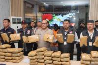 Siap Diedarkan, Ganja Seberat 77 Kilogram Berhasil Disita Polres Jakarta Utara