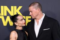 Kencan Karpet Merah Blink Twice, Zoe Kravitz dan Channing Tatum Kenakan Outfit Serba Hitam