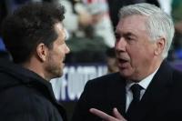 Aksi Saling Sindir Ancelotti vs Simeone soal Keberpihakan Wasit