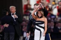 Pelantikan Presiden Donald Trump, Melania Pakai Gaun Buatan Perajin Terbaik di Amerika