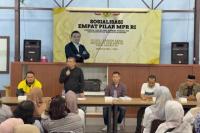 Ke Cengkareng, Erwin Aksa Sosialisasikan Empat Pilar Kebangsaan 