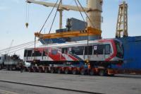 KAI Commuter Terima Dua Trainset KRL dari China