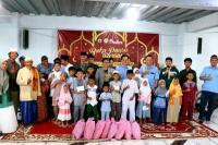 Prima DMI dan PT Pralon Santuni Yatim dan Bantu Pembangunan Masjid