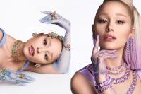 Jadi Duta Swarovski Ketiga Kalinya, Ariana Grande Tampil Mewah Bertabur Lusinan Kristal Warna-warni