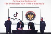 Tim Indonesia-TikTok Kolaborasi Dukung Prestasi Atlet di Ajang Internasional