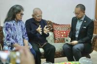 Bertemu Prof Emil Salim, Eddy Soeparno Minta Masukan dari Lingkungan Hidup Hingga Ekonomi Karbon