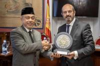 Pimpinan DPD RI Suarakan Dukungan Kemerdekaan Palestina di Parlemen Spanyol