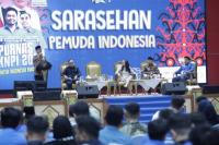 Sarasehan KNPI, Mendes Yandri Ajak Pemuda Kerja Nyata Bangun Desa