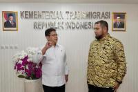 Wamentrans Terima Bupati Halmahera Selatan, Bahas Pembangunan Kawasan Transmigrasi