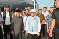 Dampingi Menko Pangan, Mendes Yandri Pantau Persiapan Launching Kopdes Merah Putih