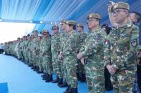 Mendes dan Wamendes Kompak Hadiri Gelar Pasukan di Lanud Suparlan Batujajar