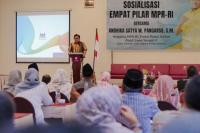 Sosialisasi 4 Pilar, Andhika Pangarso Mendukung UMKM Naik Kelas