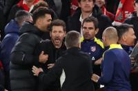 Mengamuk di Anfield, Simeone: Saya Dihina sepanjang Pertandingan