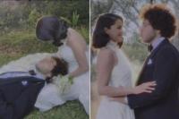 Indah dan Romantis, Selena Gomez Kenakan Gaun Pengantin Ralph Lauren