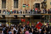 Demonstran Eropa Tutup Jalan dan Merusak Toko Usai Armada Bantuan Gaza Diblokir