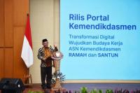 Mendikdasmen Luncurkan Sistem Digital Pangkas Birokrasi ASN