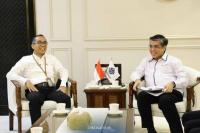 Temui Menaker, Mendiktisaintek Ajak Integrasi Vokasi dan Industri